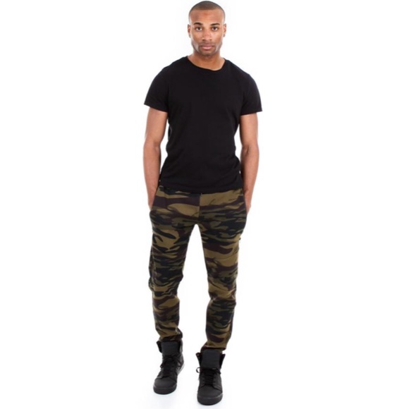 NWT Royal Blue Apparel Jogger in Olive Camo - Picture 2 of 16